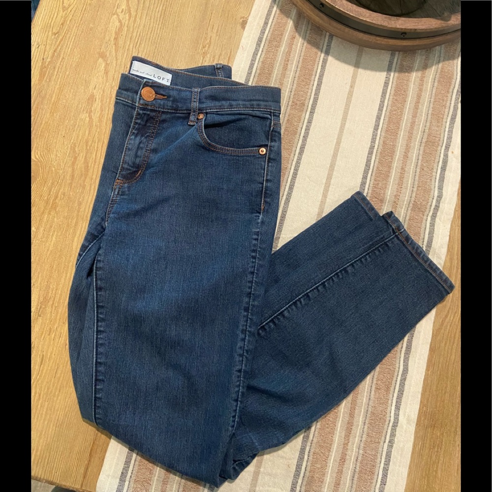 Loft modern skinny jeans